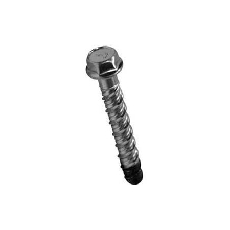Powers Fasteners Wedge Anchor, 3/8" Dia., 5" L, Carbon Steel 7228SD